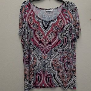 Bundle 3/$20 EUC Croft & Barrow top XXL